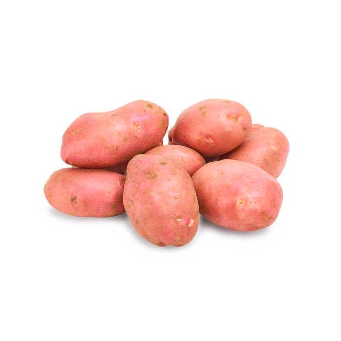 Красный картофель